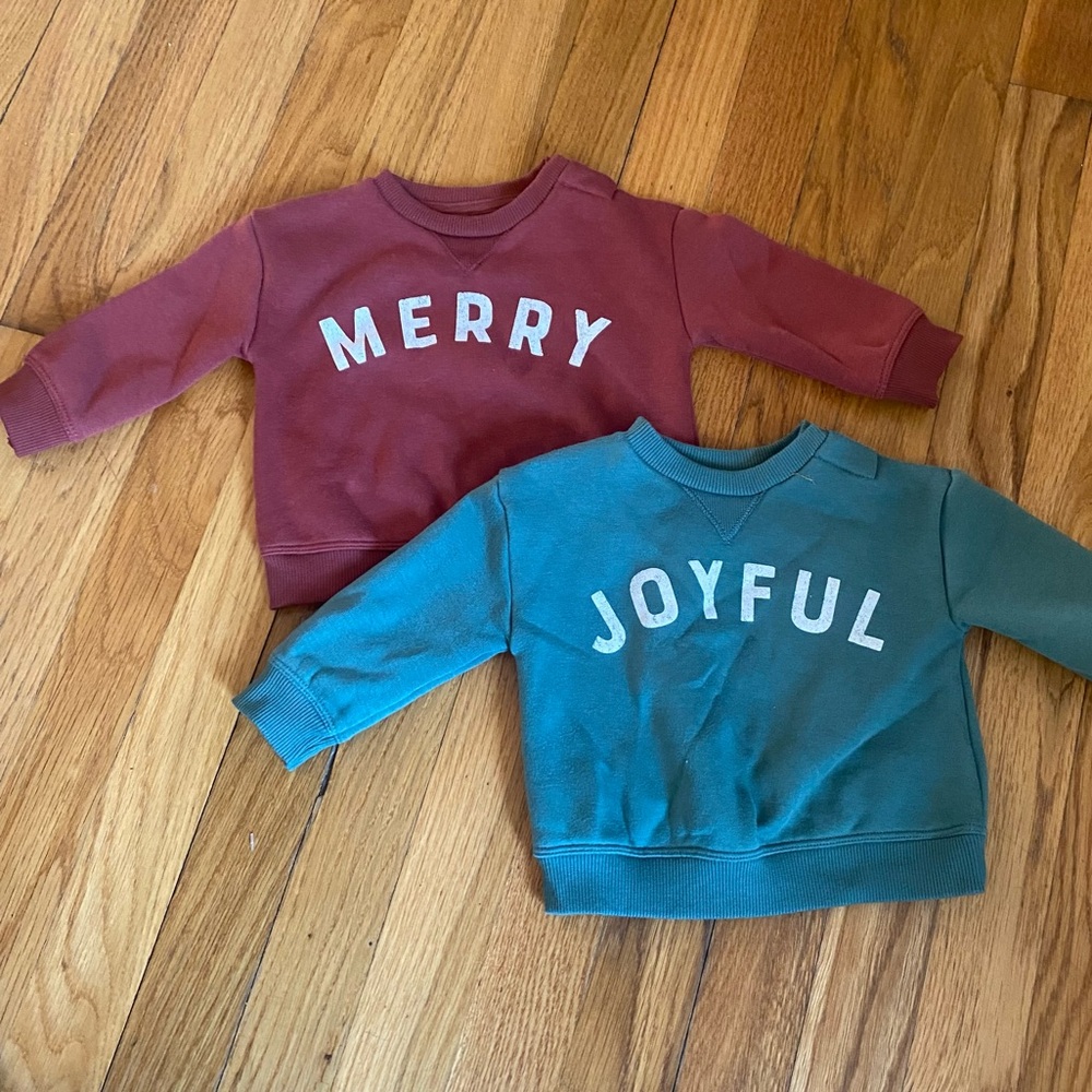 Little Co. Christmas Sweatshirt Bundle